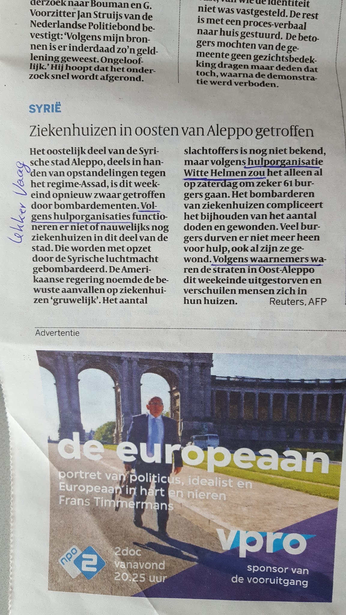 Nep-nieuws de norm bij NOS en Volkskrant