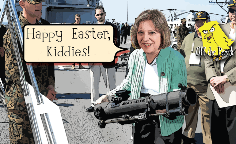 Selling missiles is totally Christian if you write ‘Easter’ on them, says PM
