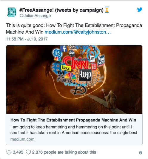 Wie het nieuws controleert, controleert de wereld……