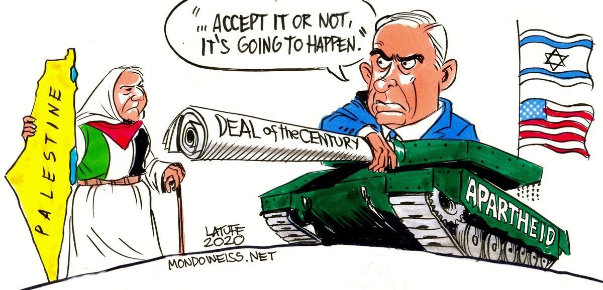 ‘Deal of the Century’ niet genoeg voor Israël dat dit meer dan belachelijke verdrag nu al schendt