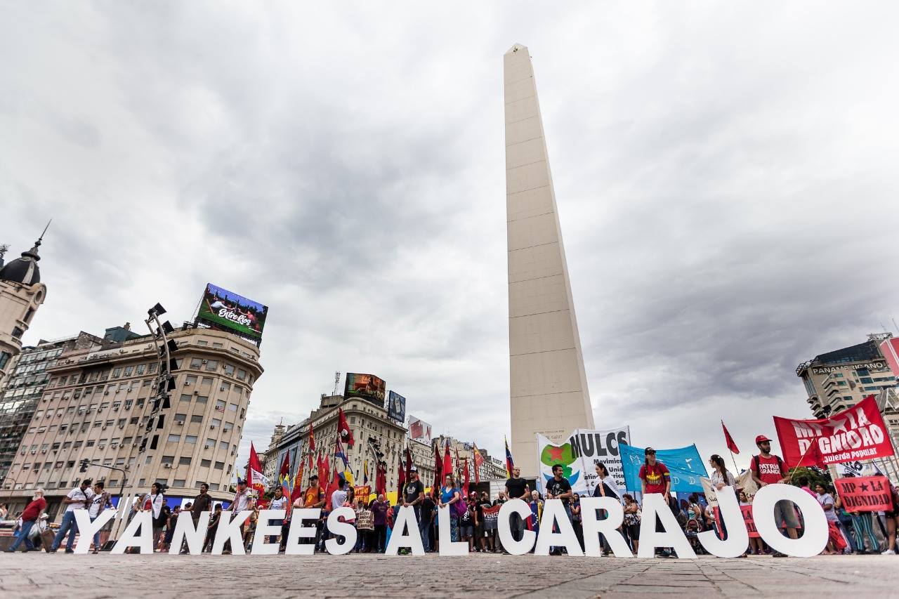 Yankees go home! Global mobilizations in solidarity with Venezuela ...