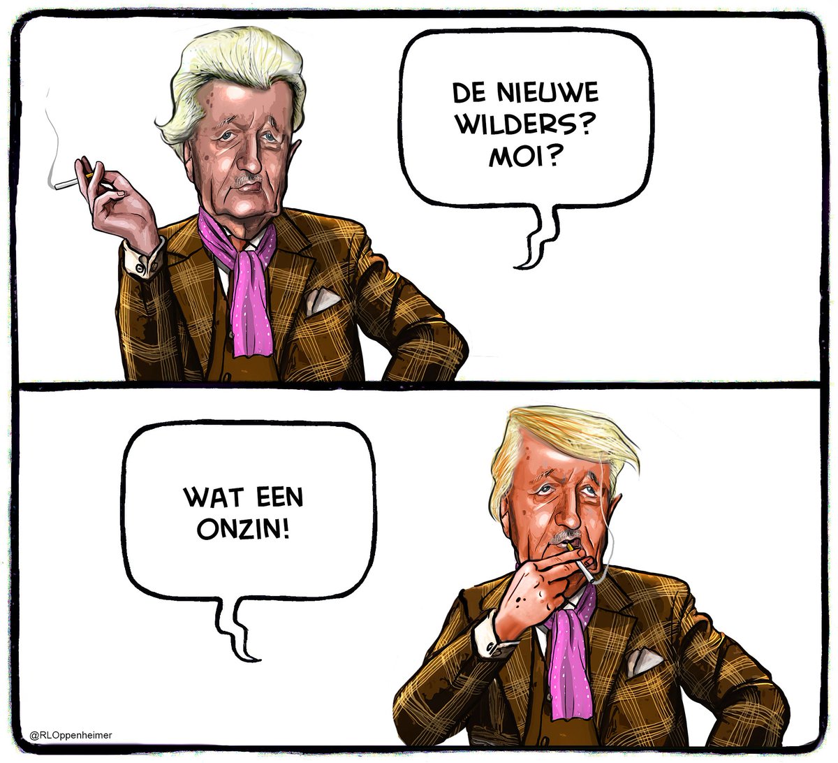 Jullie zijn gegijzeld, buiten loeien de sirenes en hangen helikopters in de lucht, maar ik wil niet dramatiseren, aldus FVD’er Theo Hiddema…… ha! ha! ha! ha! ha!