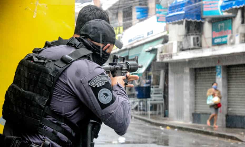 Braziliaanse jongens met een kleur lopen 5 keer meer kans door de politie te worden doodgeschoten