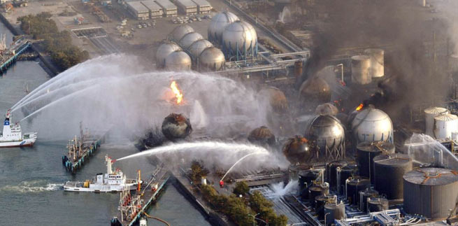 Fukushima kernramp 10 jaar geleden terwijl VVD premier Rutte pleit voor de bouw van een nieuwe kerncentrale