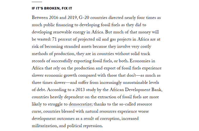 Europa profiteert het meest van uiterst vervuilende oliewinning in Afrika