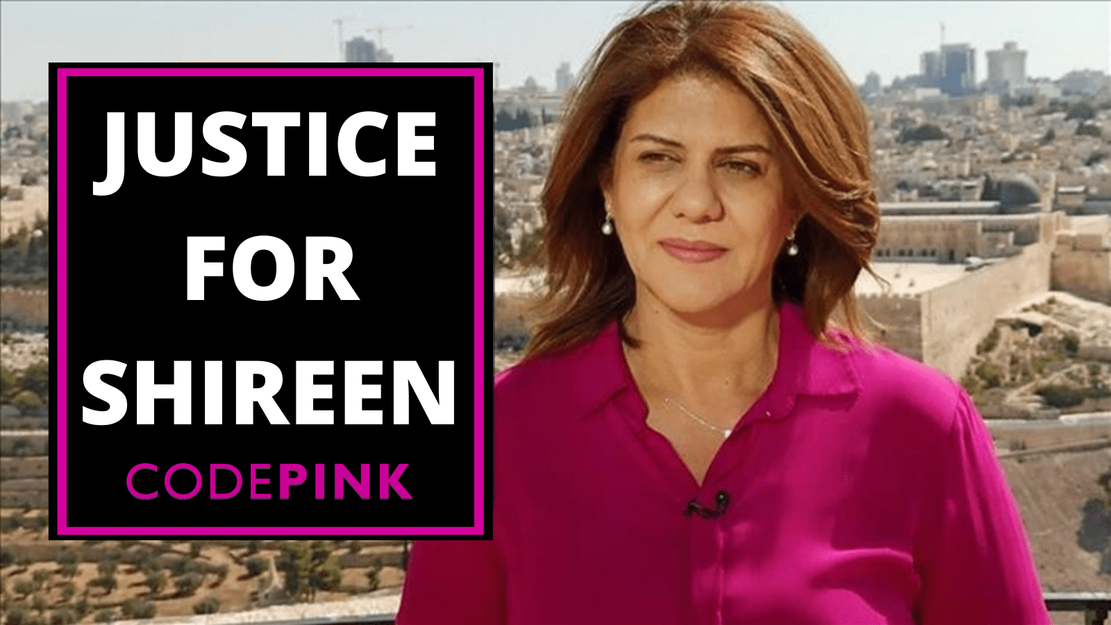 Shireen Abu Aklehs nicht bekritiseert Biden die Israël niet verantwoordelijk houdt voor de moord op deze journalist