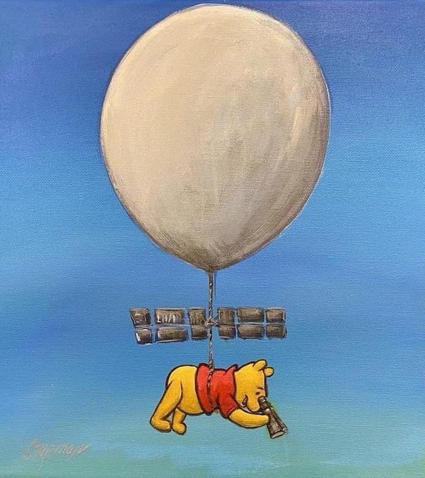 99 Luftballons, weer heeft een uiterst dappere straaljagerpiloot een zééééér gevaarlijke ballon uit de lucht geschoten