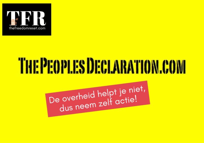 Verzet tegen wereldheerschappij zoals voorgestaan door o.a. Klaus Schwab (WEF)