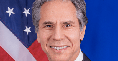 Tony Blinken (VS minister BuZa) is een inhumane, koelbloedige psychopaat