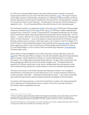 Honderdduizenden mensen zijn dodelijk slachtoffer van illegale sancties opgelegd door de VS (en overgenomen door EU, Canada en GB)